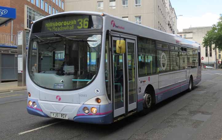 First Sheffield Volvo B7L Wright 60893